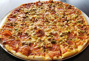 Slices of pizza